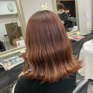 ミディアム カラー N-plants 楓のヘアスタイル