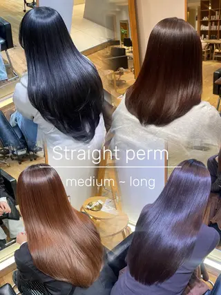 ロング 縮毛矯正/レイヤー /ひかるのヘアスタイル