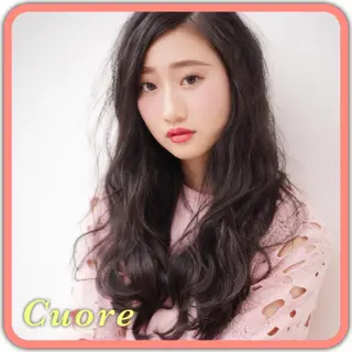 ロング カラー Cuore 清尾 浩昭のヘアスタイル