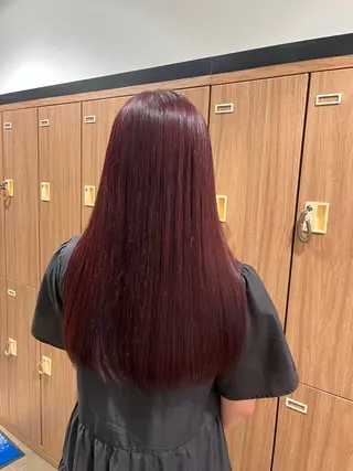 ロング カラー 暖色カラー/ フクダ モエ🐿のヘアスタイル