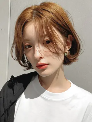 ショート カラー NOOS omotesando所属・あなたのお悩み改善" You"💚❤️💛のヘアスタイル