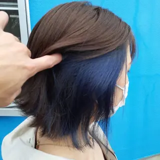 ミディアム 深澤 春樹のヘアスタイル