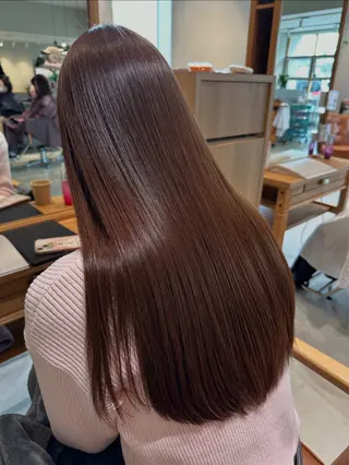 ロング カラー 永野真也 透明感カラー🪞のヘアスタイル