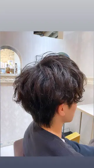パーマ メンズ emue　湘南台店【エミュー】所属・増山  丈汰/ emue湘南台のヘアスタイル