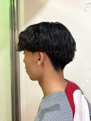 パーマ メンズ ボブ/メンズ/パーマ /Tamakiのヘアスタイル