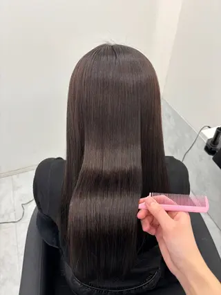 ロング カラー 北川 萌乃果のヘアスタイル