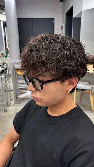 パーマ メンズ 高橋 晴のヘアスタイル