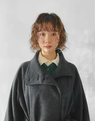 ショート パーマ レイヤー/パーマ /ウルフ/nabeのヘアスタイル