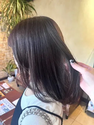 カラー Ly hair / nanoha🤍のヘアスタイル