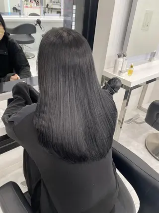 カラー 暗め透明感カラー🤍 トレンドスタイル🤍のヘアスタイル
