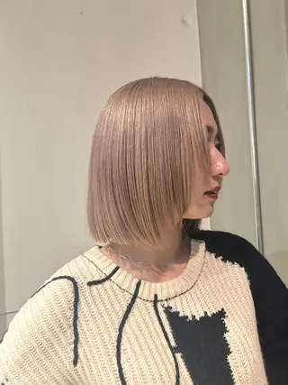 ミディアム カラー 🗽デザインカラー/ パーマ/MIRU🗽のヘアスタイル