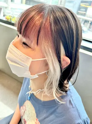 ショート カラー 🌐👽フクイ キララ🌎💎のヘアスタイル