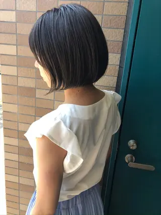 ショート StellA所属・アートディレクター ワダヒサノリのヘアスタイル