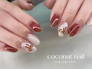 ネイル 神田 ココナッツのネイルデザイン