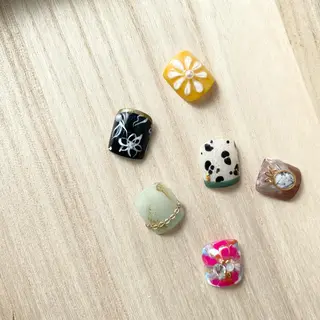 ネイル つむぐ サロンのネイルデザイン