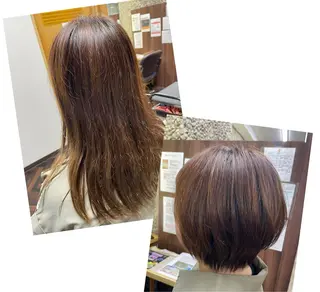 ショート katae sayoriのヘアスタイル