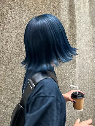 ミディアム カラー REAL 心斎橋所属・ブリーチ/ベージュ /ピンク🦋ナツミのヘアスタイル