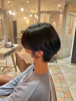 ショート 前平 友慈のヘアスタイル