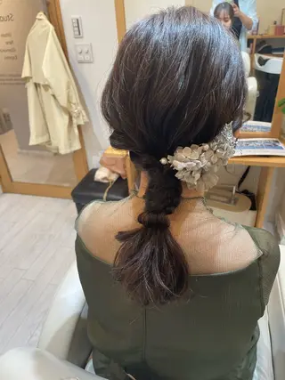 セミロング 高尾 成紀のヘアスタイル