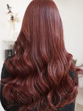 ロング カラー Rina のヘアスタイル