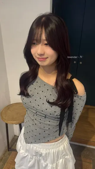 ロング カラー ヘアアレンジ ᵐⁱᵏⁱᵏᵒ / レイヤー★のヘアスタイル