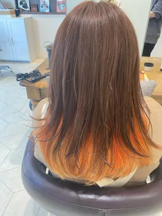 ミディアム 大倉 未波のヘアスタイル