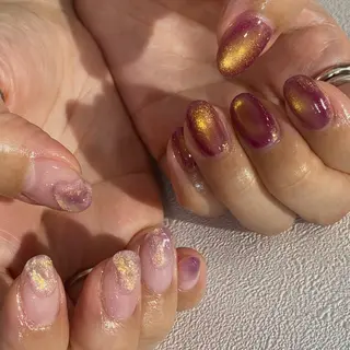 ネイル NINEnami ニュアンスネイルのネイルデザイン