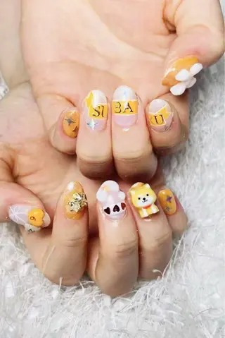 ネイル チョウ チョウのネイルデザイン