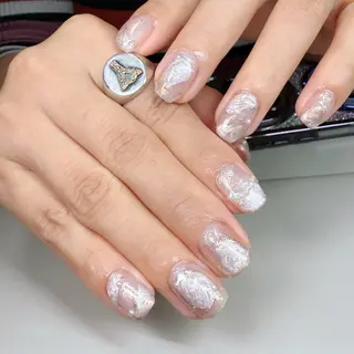 ショート FLORA NAIL SALON 黄兪榕のネイルデザイン