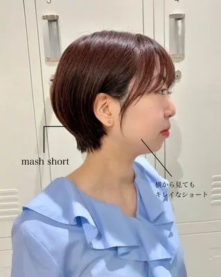 ショート カラー ショート/ボブ 🌟齋藤ほのかのヘアスタイル