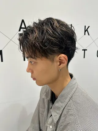 ショート メンズ HARUKI MINATO japan 横浜所属・似合わせの達人/ 田中悠希也のヘアスタイル
