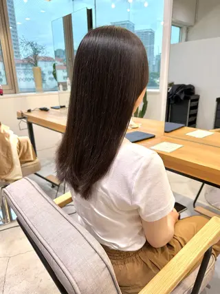 ミディアム 上野湧太 髪質改善/艶カラーのヘアスタイル