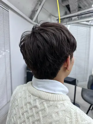 ショート メンズ カット/パーマ メンズ😎ともかのヘアスタイル