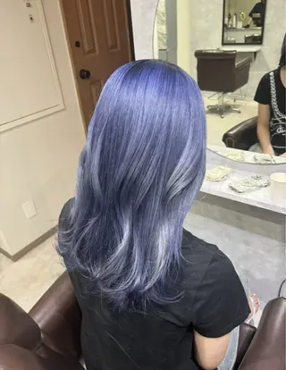 ロング カラー 池袋/ダブルカラー GLADGE🩵のヘアスタイル