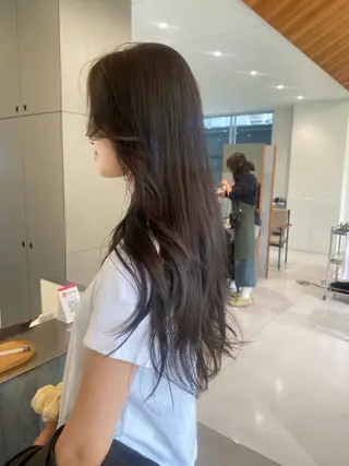 ロング カラー ハイトーン大得意 ×レイヤー🌜aiのヘアスタイル
