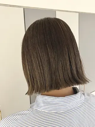 ショート LOVEST クロサカ ユウナのヘアスタイル