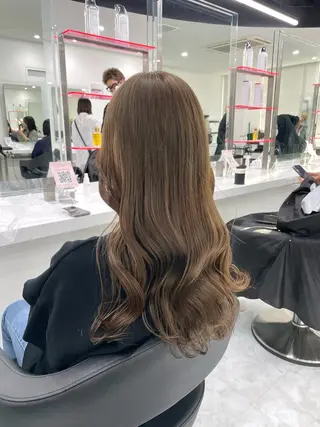 ロング 💍大人デザイン /ハイトーン♡リクトのヘアスタイル