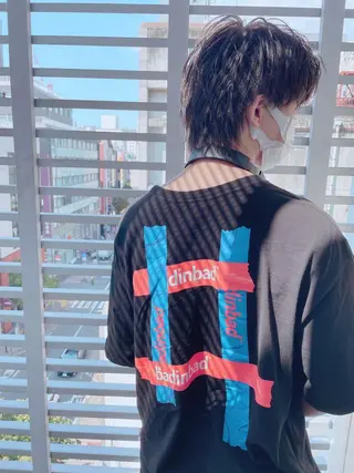 ショート ヘアアレンジ メンズ メンズZina代表 田端 麗治のヘアスタイル