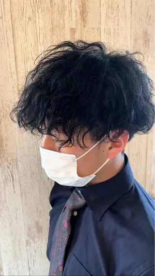メンズ 深井 さやのヘアスタイル