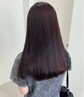 ロング miku/ラベンダー 透明感カラー🪻❤︎のヘアスタイル