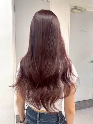 ロング カラー 🍓mito/ デザインカラー🍓のヘアスタイル