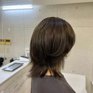 ミディアム ふくむら なるみのヘアスタイル