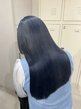 ロング 原口 桃歌のヘアスタイル