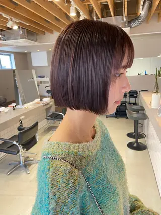 ショート カラー haruki所属・. nozomiのヘアスタイル