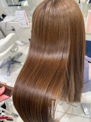 ロング 👑顔周り韓国風 レイヤーSHUTOのヘアスタイル