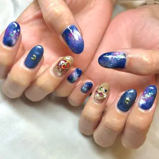 メンズ ネイル nail&eye Aoのマツエク・マツパデザイン
