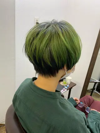 ショート パーマ指名1位✨ 針尾　完のヘアスタイル