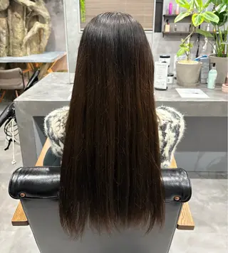 カラー 新堀 紗凪のヘアスタイル