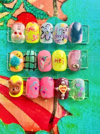 ネイル Total Beauty Salon CURE 津田沼店所属・イエティ .のネイルデザイン