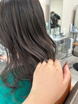 セミロング ボブ/透明感カラー 🧸YUI❤️のヘアスタイル